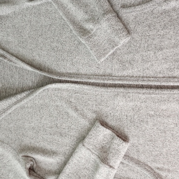 Pink Rose Medium Light Grey Hooded Open Cardigan - Picture 13 of 13